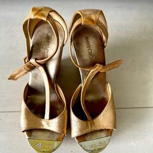 Authentic Jimmy Choo Platforms Pre owned Size 7